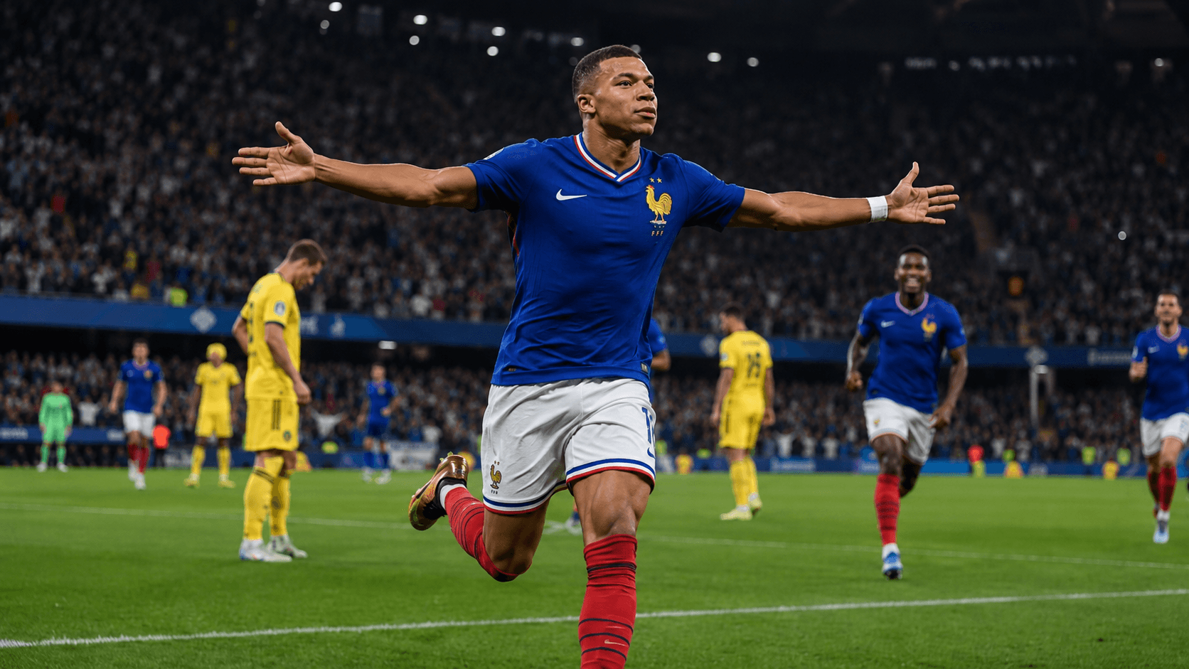 Kylian Mbappé Breaks World Cup Knockout Goal Record for France